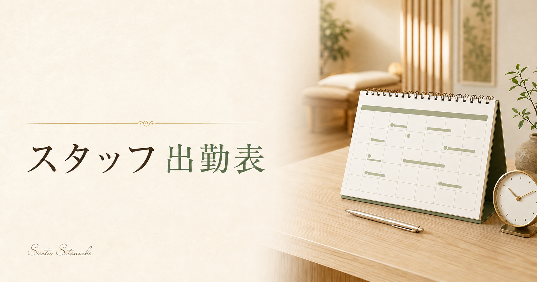 2026年8月21日~9月20日出勤表